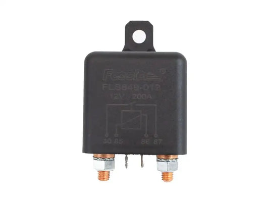 Heavy Duty Split Charge Relay 4 Pin (100A) With Connectors