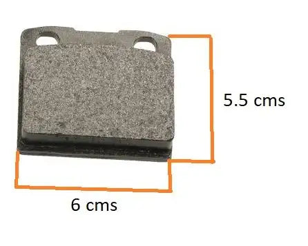 Brake Pads for VW Beetle 1971–1975