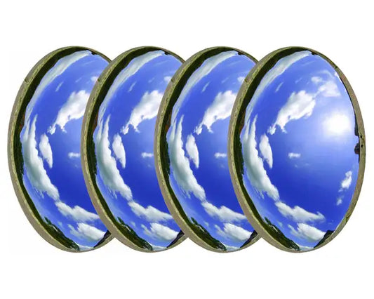 Baby moon hub cap stainless steel. Beetle, Bay T25 late style Set of 4