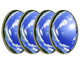 Baby moon hub cap stainless steel. Beetle, Bay T25 late style Set of 4