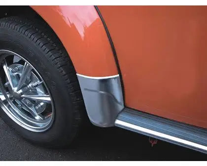 Beetle Stone guards, Rear, pair. aluminium. Small