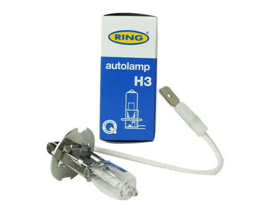 H3 Halogen Fog Light Bulb T4 1990–2003 T25 square headlight spot lamp