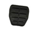 Type 25 and T4 Pedal pad rubber clutch and brake. 1979 to 2003