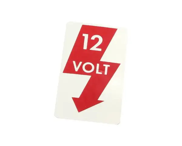 12 Volt Door Pillar Sticker VW Beetle 1967–1998