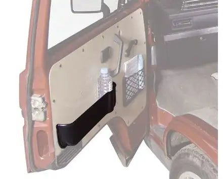 Pair of 530mm Long Door Storage Pockets (with Can Holder)