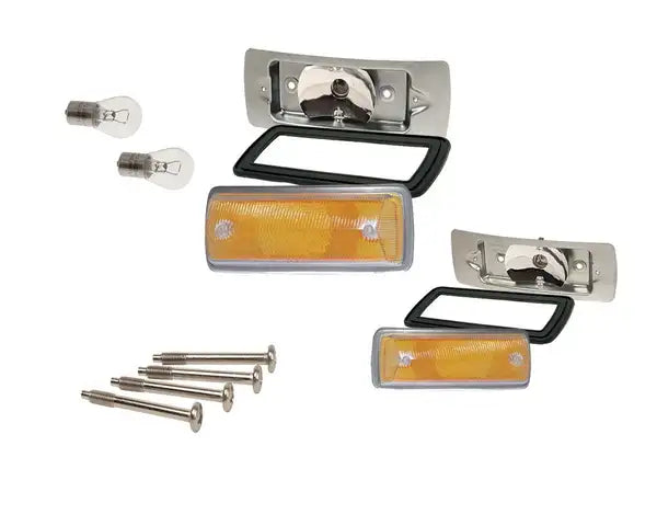 Amber Front Indicator Bundle Kit VW T2 Bay 1967–1972