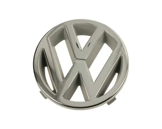 T25 Front badge chrome 125mm June 79> Nov 90. OEM