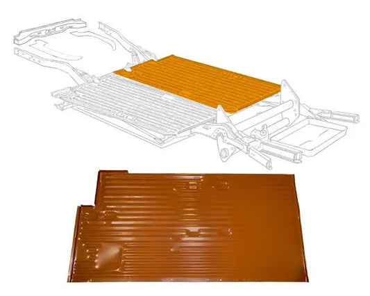 Cargo Floor Plate Half, Left: T2 Bay (1967-1979)