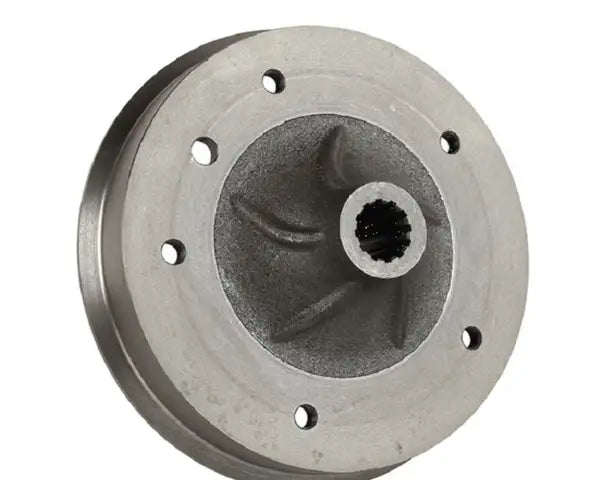 Rear Brake Drum, 5x205 Stud Pattern, Single: T2 Split Bus (1964-1967)
