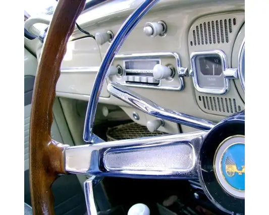 Stainless Steel Indicator Stalk Cover VW Beetle 1960–1967 VW Ghia 1960–1967 Type 3 1960–1961