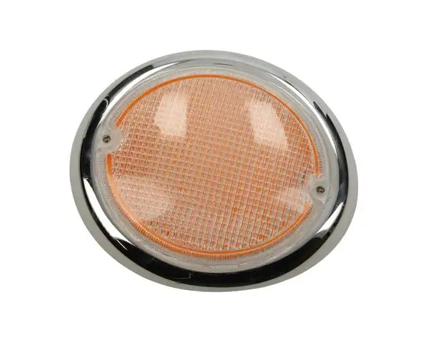 Front Indicator Lens (Fish Eye, Nearside/Left) for VW T2 Split 1963–1967 With E-Marking