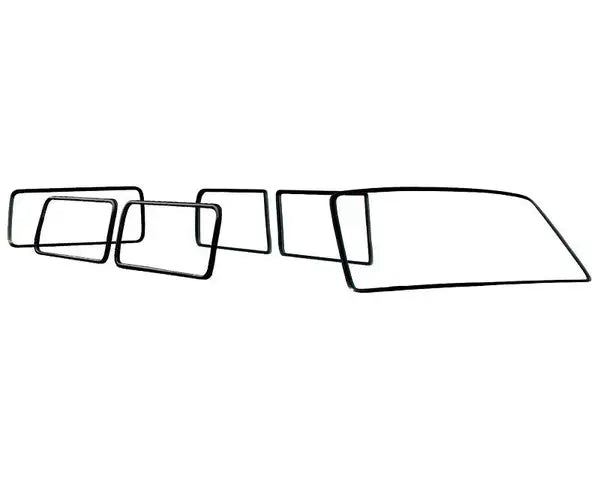 Six-piece Window Seal Kit (for Van conversions) VW T25 1979-1992