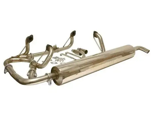 Stainless Steel Full Exhaust Kit VW T25 1900 and 2100 (Excluding Syncro models)