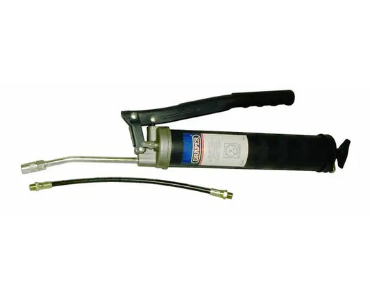 Side lever grease gun