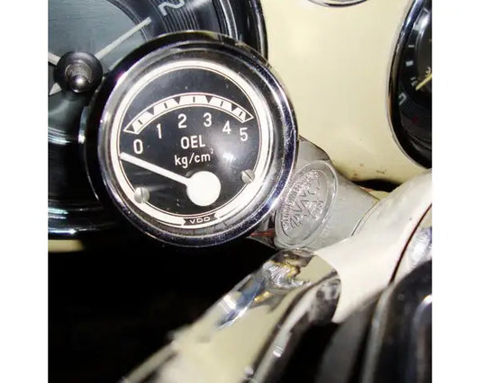 Chrome Gauge Holders (Motormeter Style)