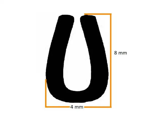 Devon Poptop Roof Skirt Trim Seal VW T2 Bay 1967–1975 (Per metre)