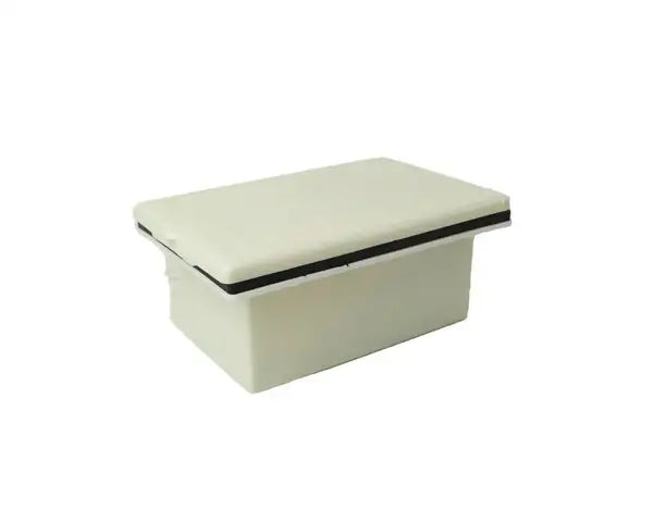 MPK Flush Fitting Mains Hook Up Adapter (White)