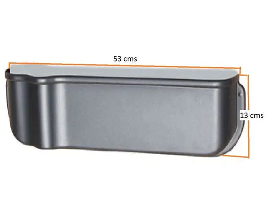 Pair of 530mm Long Door Storage Pockets (with Can Holder)