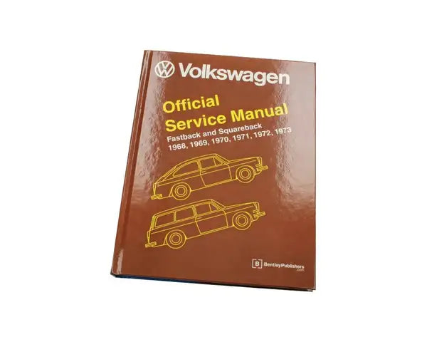 Official VW Service Manual. Type 3 1968-73 By Robert Bentley