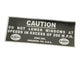 EMPI Speed Warning Sticker