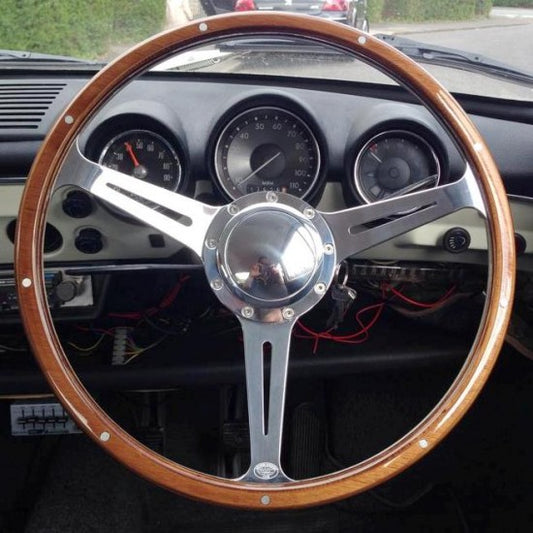 Classic Steering Wheel (complete) for Beetle/Ghia/Type 3 by Aircooled Accessories