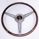 17" Wolfsburg Slotted Steering Wheel With Boss VW T2 Bay 1967–1974