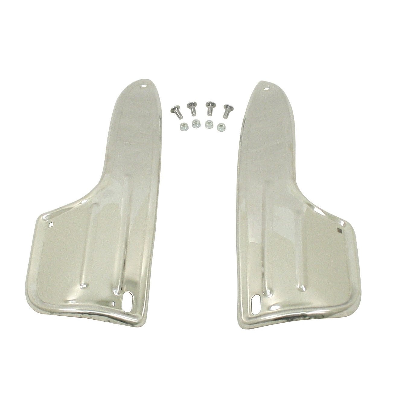 EMPI Beetle Stone Guards, Stainless Steel Tall Rear - VW T1 , Pair