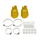 EMPI Swing Axle Boot Kit in Yellow