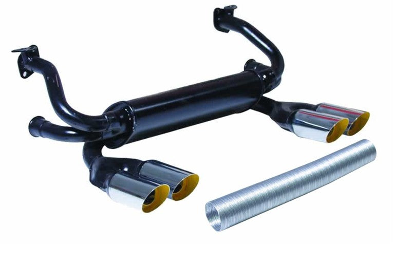 Monza Four Tip Silencer (4 Chrome Tail Pipes)