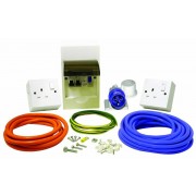 240v Surface mounted mains hook up kit