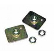 Seat belts mounting plates with nuts ( Pair)