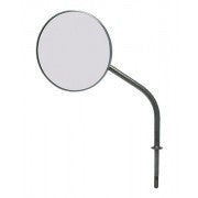 Round door mirror complete with arm and clamp splitscreen N/S Left 