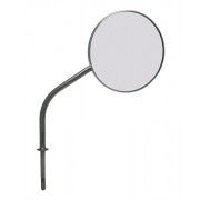 Round Door Mirror Complete With Arm Clamp Splitscreen Offside Right 1950 to 67