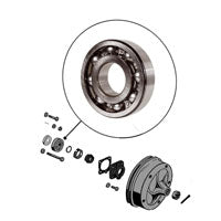 Rear outer wheel bearing T2 1964 to 7/1970