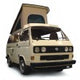 Westfalia Roof Canvas T25 1986> 3 window