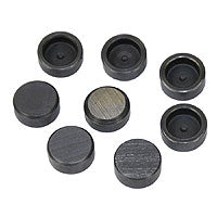 Valve lash caps, hardened set