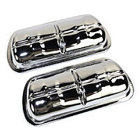 Rocker cover chrome including clips