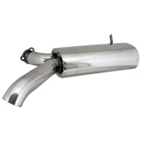 Side Winder Silencer Stainless Steel T1 and T2 Split 