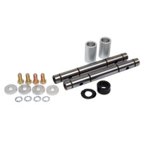 Rocker shaft, bolt up, with moving centre spacer