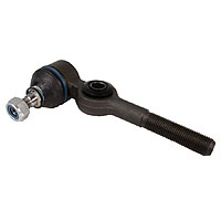 Beetle tie rod end with steering damper hole