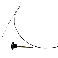 Beetle Bonnet release cable with black handle >1967