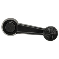 Winder handle black, Metal. 1973>