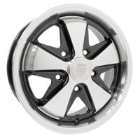 Alloy Wheel. SSP Fooks Black and Polish.