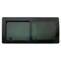 Front Side Sliding Window Dark Tinted (1126x523 / Right) VW T4 1990-2003