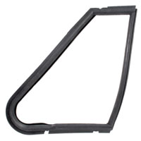 Vent wing to body seal, for the right hand side door. Beetle Cabrio 1973-1979