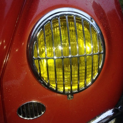 356 Headlight grilles- Fully polished stainless steel