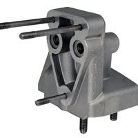 Dog house oil cooler mount- reproduction