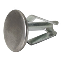 Panel clip,chrome,23 per door T2 panel van, 68-79, T2 65-67. 