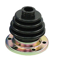 CV joint gaiter with cap.