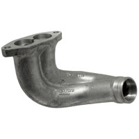 Inlet manifold end twin port Left. N/S. Genuine